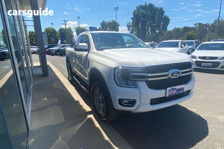 White 2024 Ford Ranger Ute Tray XLT 4X4