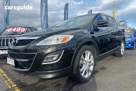 Black 2010 Mazda CX-9 SUV GRAND TOURING 4WD