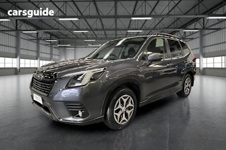 Grey 2023 Subaru Forester Wagon 2.5I (Awd)