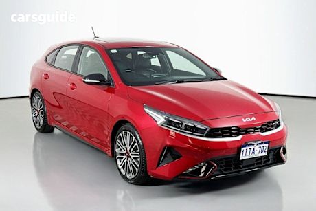 Red 2022 Kia Cerato Hatchback Gt