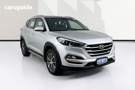 Silver 2017 Hyundai Tucson Wagon Active X (Fwd)