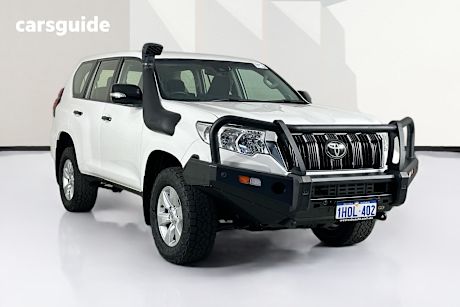 White 2022 Toyota Landcruiser Prado Wagon Gx 7 Seat