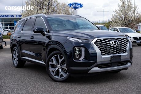 Blue 2020 Hyundai Palisade SUV HIGHLANDER 4X4