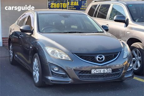 Grey 2012 Mazda 6 Sedan Touring