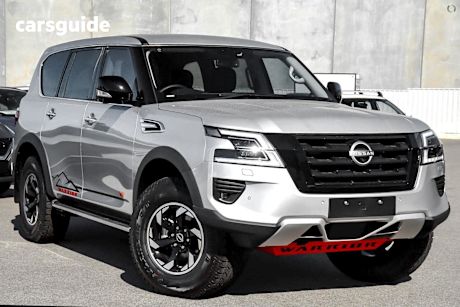 Silver 2025 Nissan Patrol SUV WARRIOR 4X4