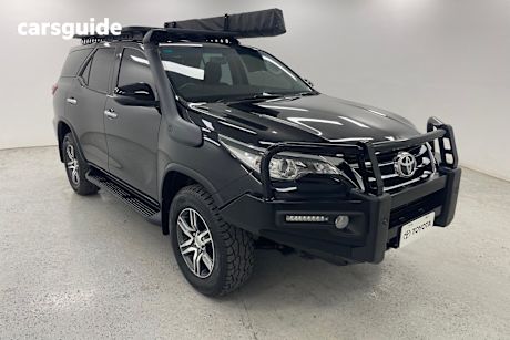 Black 2018 Toyota Fortuner SUV GXL 4X4