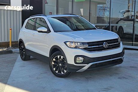 White 2023 Volkswagen T-Cross SUV 85TSI LIFE F