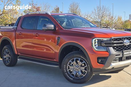 Orange 2023 Ford Ranger Double Cab Pick Up Wildtrak 2.0 (4X4)