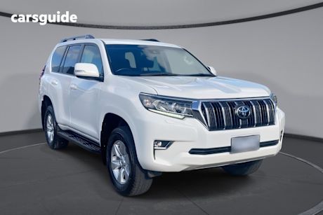 White 2023 Toyota Landcruiser Prado SUV GXL 4X4