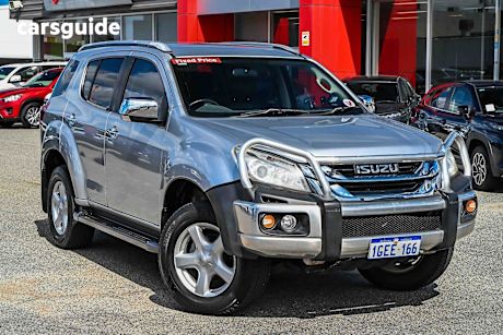 Silver 2015 Isuzu MU-X SUV LS-T 4X4