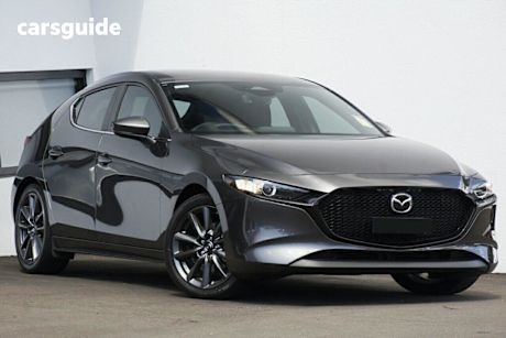 Grey 2025 Mazda Mazda3 Hatch G20 EVOLVE F