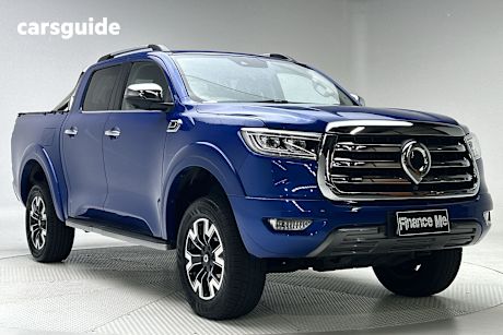 Blue 2022 GWM UTE Ute Tray CANNON-X 4X4