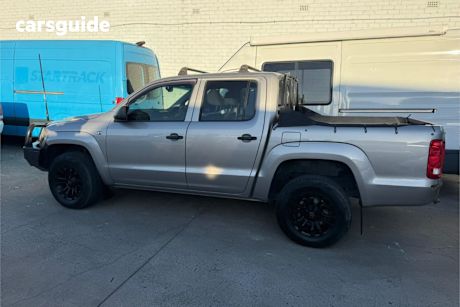 Beige 2013 Volkswagen Amarok Ute Tray TDI400 4X4