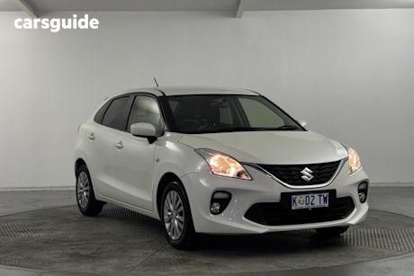 White 2022 Suzuki Baleno Hatch GL F