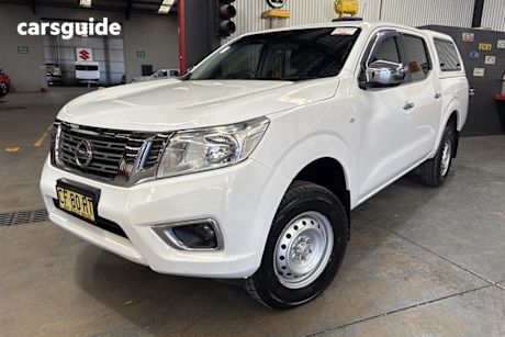 White 2015 Nissan Navara Double Cab Utility Rx (4X2)