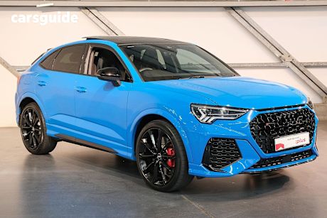 Blue 2020 Audi RS Q3 SUV 4WD