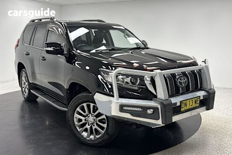 Black 2018 Toyota Landcruiser Prado SUV KAKADU 4X4