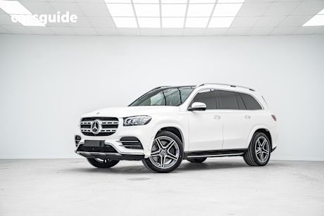 White 2022 Mercedes-Benz GLS-Class SUV GLS450 4WD
