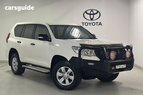 White 2020 Toyota Landcruiser Prado SUV GX 4X4