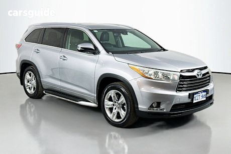 Silver 2016 Toyota Kluger Wagon Grande (4X4)