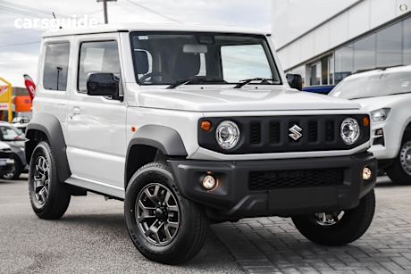 White 2025 Suzuki Jimny SUV GLX 4X4