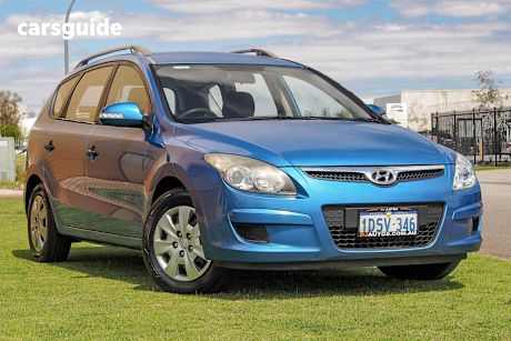 Blue 2011 Hyundai I30 Wagon Cw Sx 1.6 Crdi