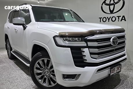 White 2023 Toyota Landcruiser SUV SAHARA ZX 4X4