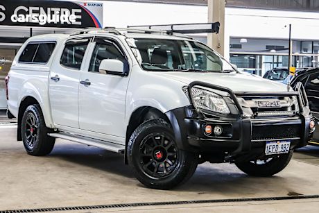 White 2014 Isuzu D-MAX Ute Tray SX HIGH RIDE R