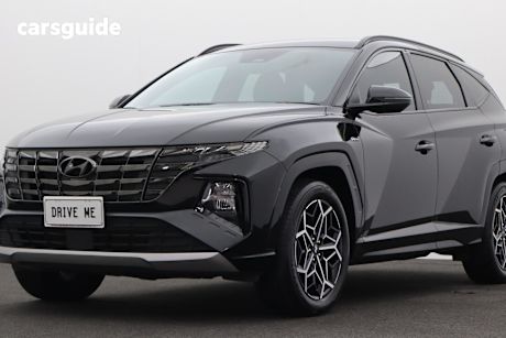 Black 2021 Hyundai Tucson SUV N LINE F