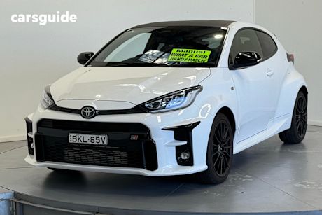 White 2021 Toyota Yaris Hatch GR 4WD