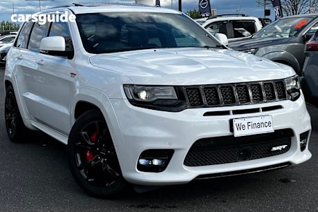 White 2017 Jeep Grand Cherokee SUV SRT 4X4