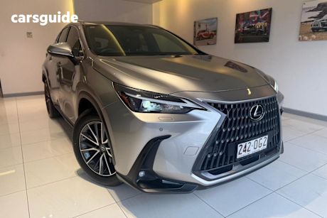 Silver 2022 Lexus NX SUV NX250 F