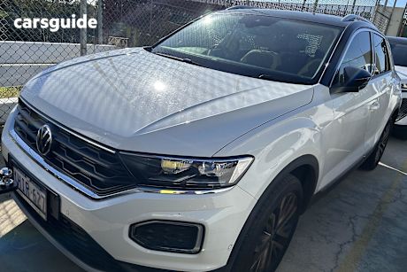 White 2021 Volkswagen T-ROC Wagon 110Tsi Style