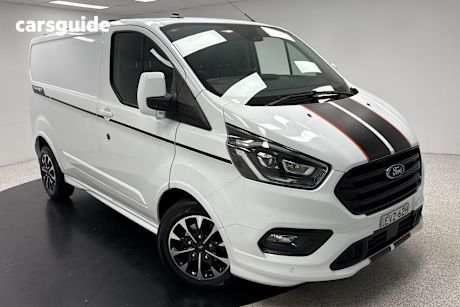 White 2022 Ford Transit Custom Commercial 320S SPORT F