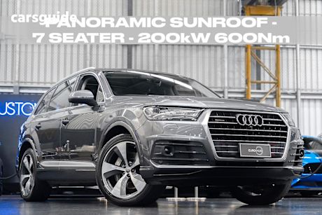 Grey 2017 Audi Q7 SUV TDI 4WD