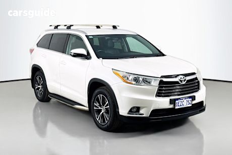 White 2016 Toyota Kluger Wagon Gxl (4X4)