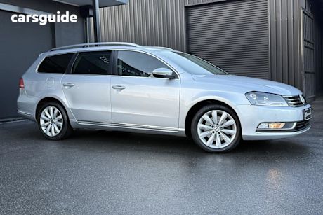 Silver 2012 Volkswagen Passat Wagon 118 Tsi