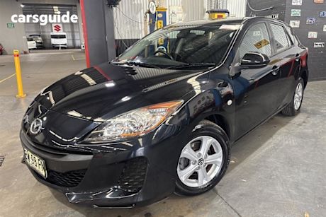 Black 2013 Mazda 3 Hatchback Neo