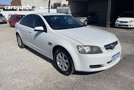White 2009 Holden Commodore Sedan OMEGA R