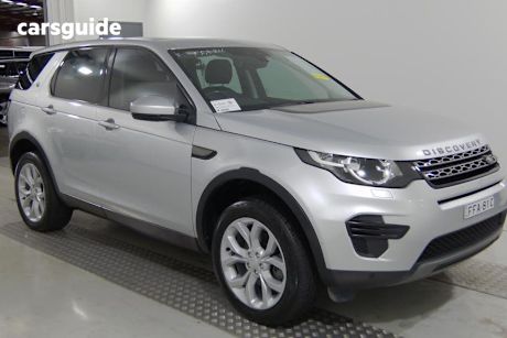 Silver 2017 Land Rover Discovery Sport Wagon TD4 (110kW) SE 5 Seat