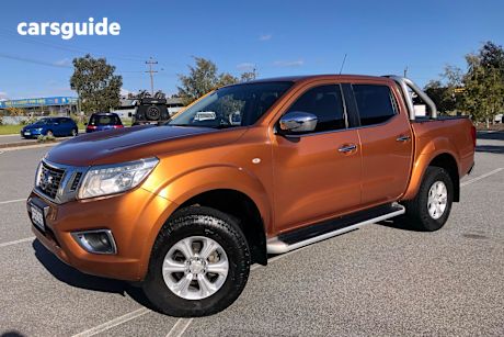 Gold 2017 Nissan Navara Ute Tray ST 4X4