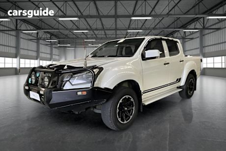 White 2018 Isuzu D-MAX Crew Cab Utility Sx Hi-Ride (4X2)