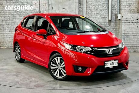 Red 2017 Honda Jazz Hatchback Vti-L