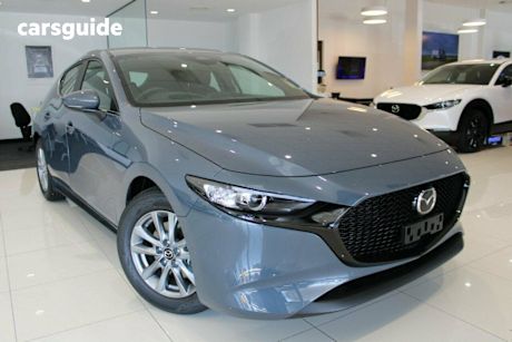 Grey 2025 Mazda Mazda3 Hatch G20 PURE F