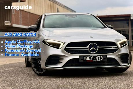 Silver 2020 Mercedes-Benz A-CLASS Hatch A35 AMG 4WD
