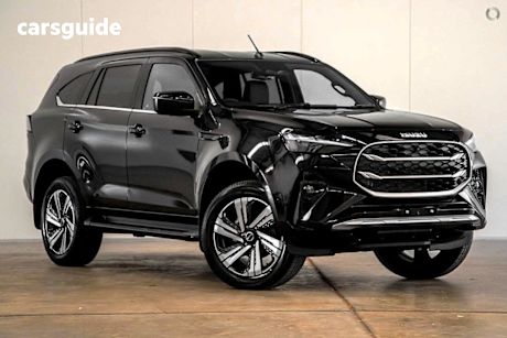 Black 2025 Isuzu MU-X SUV LS-T 4X4