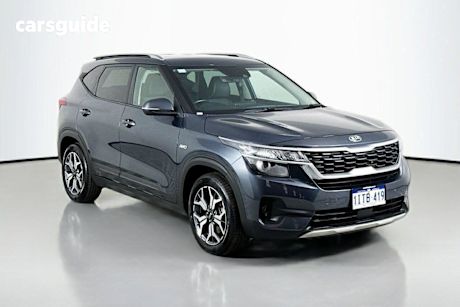 Grey 2019 Kia Seltos Wagon Sport+ (Awd)