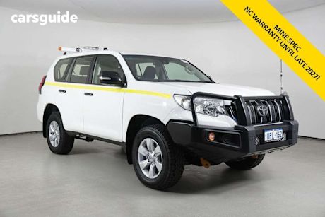 White 2022 Toyota Landcruiser Prado Wagon Gx