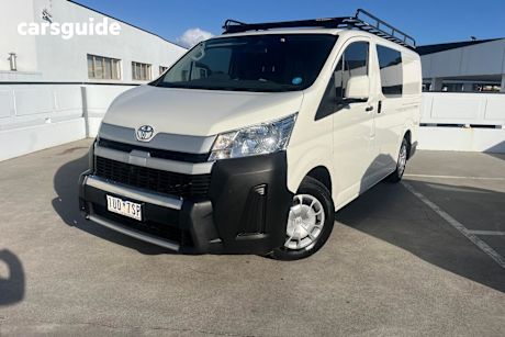 White 2021 Toyota HiAce Commercial R