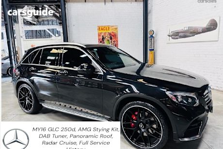 Black 2015 Mercedes-Benz GLC-Class SUV GLC250 D 4WD
